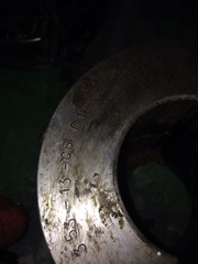 Вкладыш опорный 353.13.сб к редуктору компрессора к-250-61-5(2) 80мм