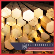 Шестигранник бронзовый