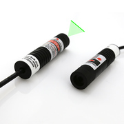 Glass Coated Lens 30mW 515nm Green Laser Line Generator
