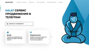 Сервис раскрутки телегам halat.xyz - Таргетированная аудитория
