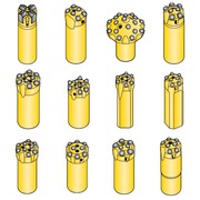 Гидроперфораторные буровые коронки расширительные аналог Atlas Copco/Epiroc,  Sandvik,  Mitsubishi