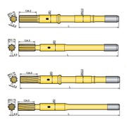 Хвостовик аналог Atlas Copco COP 2150,  COP 2150EX,  COP 2550,  COP 2550E