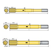 Хвостовик аналог Atlas Copco COP 1550,  COP 1550,  COP 1638,  COP 1838,  C