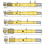 Хвостовик аналог Atlas Copco COP 4050,  4050ME,  COP 4050MEX,  COP 4050EX