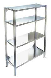 Кухонный стеллаж Техно-ТТ СТР-134/900 предназначен для хранения посуды