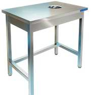 Стол для сбора отходов Техно-ТТ СПС-122/900-Л используется в цехах на